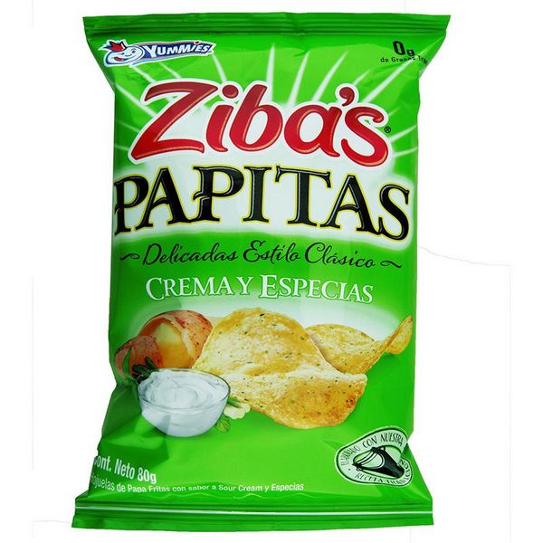 ZIBAS PAPAS CREMA ESPECIAS 80 GR
