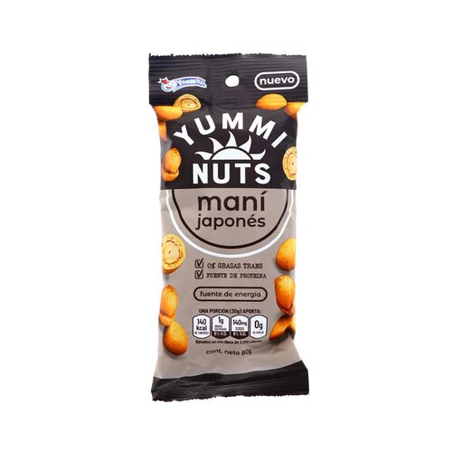 YUMMIES YUMMI NUTS MANI JAPONES 80 GR