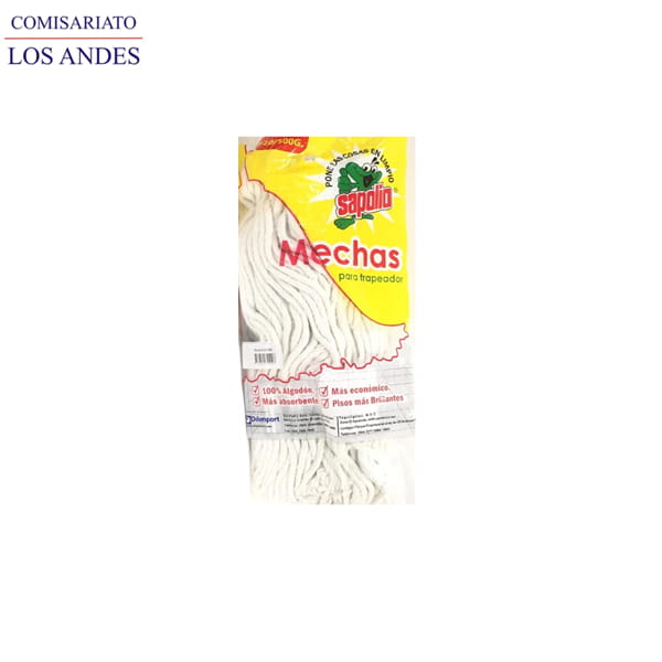 Sapolio mecha trapeador 400 gr