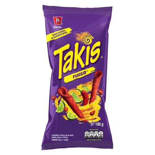 Barcel takis fuego 190 gr