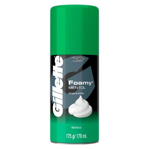 Gillette espuma mentol 179 ml
