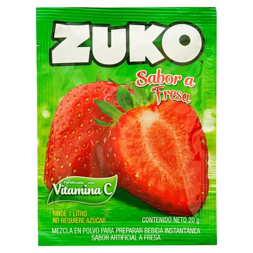 ZUKO SABOR FRESA 20 GR
