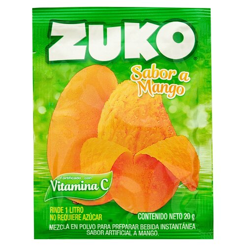 ZUKO SABOR MANGO 20 GR