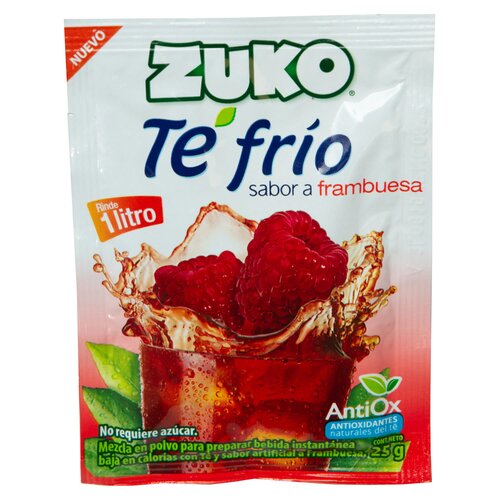 ZUKO TE FRIO FRAMBUESA 25 GR