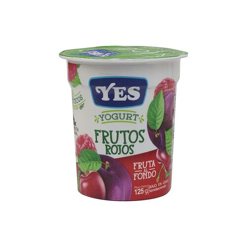 YES YOGURT FRUTOS ROJOS 125 GR