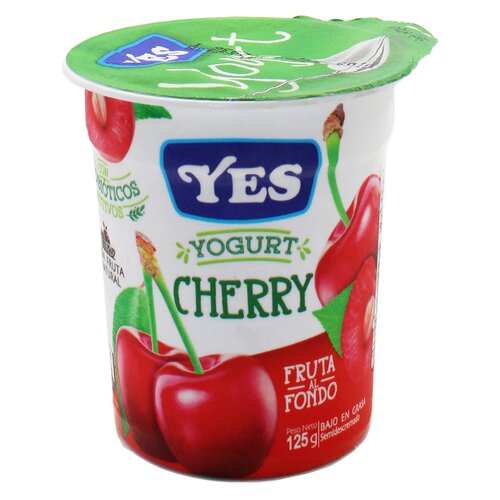 YES YOGURT CHERRY 125 GR