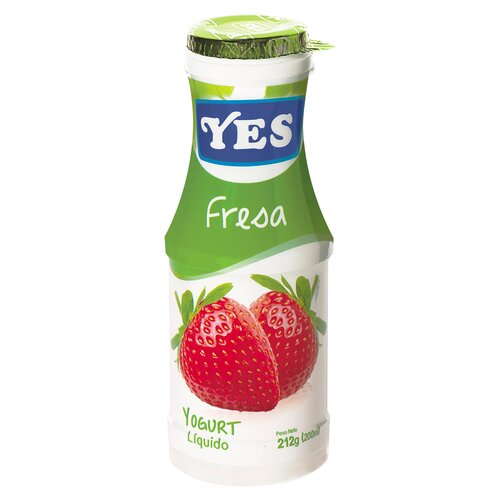 YES YOGURT LIQUIDO FRESA 200 ML