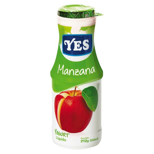 YES YOGURT LIQUIDO MANZANA 200 ML