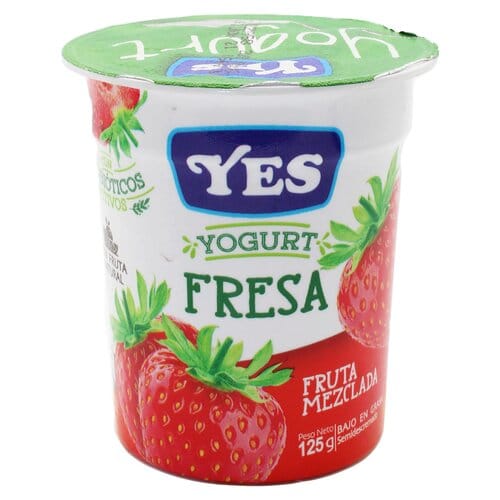 YES YOGURT FRESA 125 GR