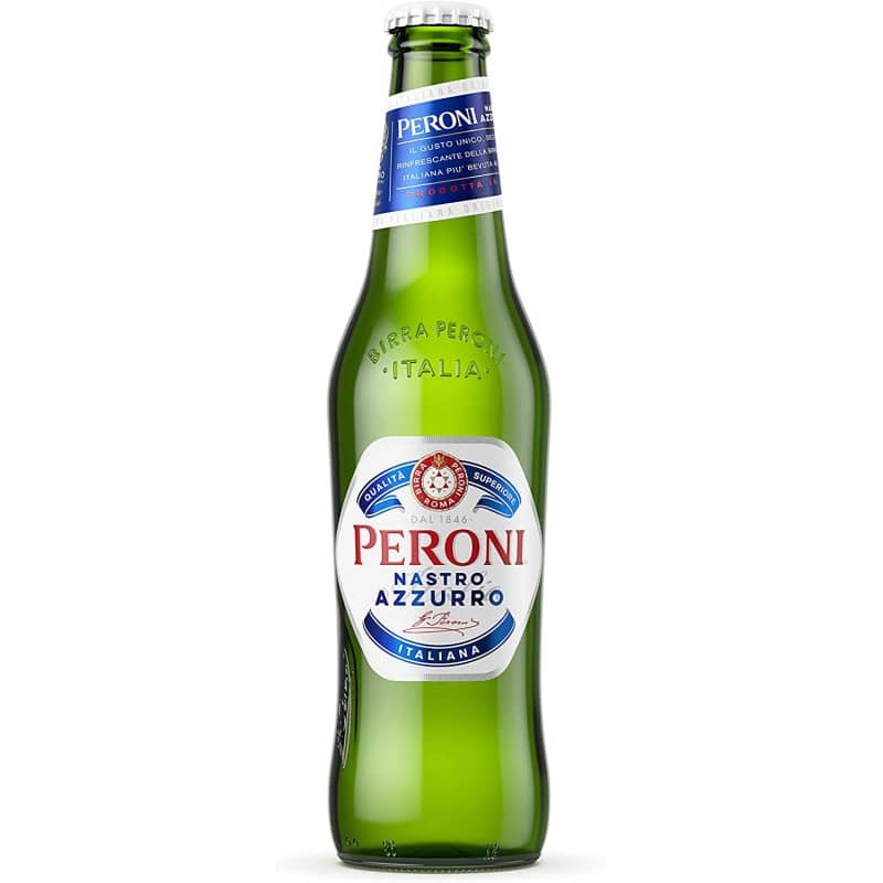 Peroni cerveza nastro azzurro botella 330 ml