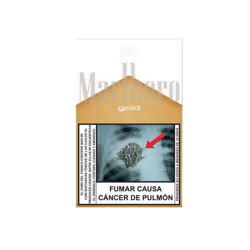 Marlboro gold cigarrillos cajetilla 20 unds
